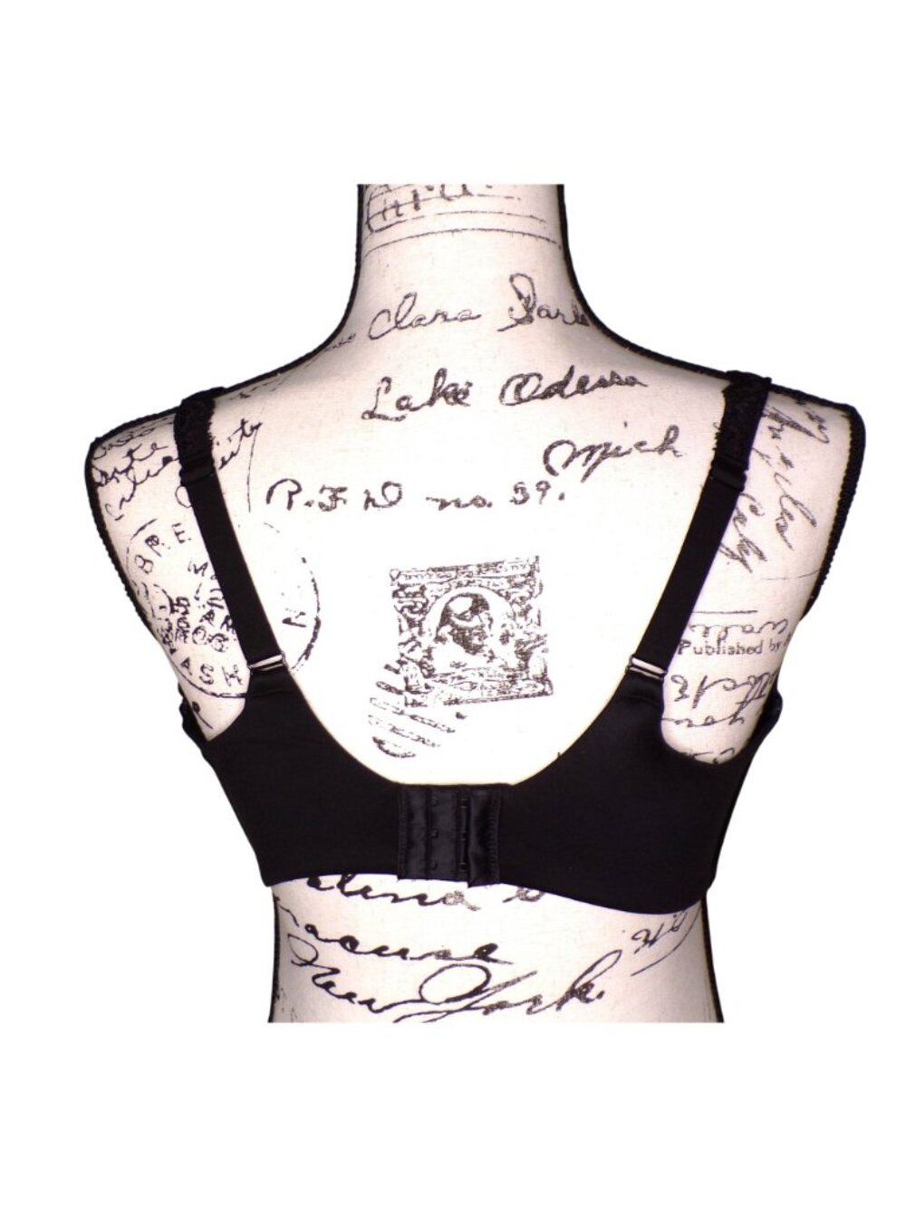 🆕 WACOAL Softly Styled Wireless Bra 36DD Black #856301 - Picture 8 of 9